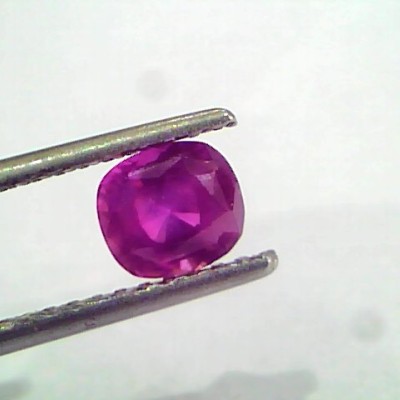 1.21 Ct IGI Certified Unheated Untreated Natural Mozambique Ruby