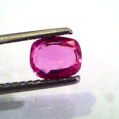 1.13 Ct Certified Unheated Untreated Natural Madagaskar Ruby