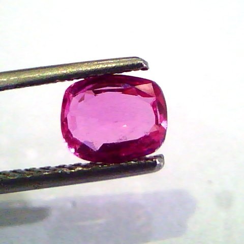 1.13 Ct Certified Unheated Untreated Natural Madagaskar Ruby