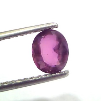 1.18 Ct Unheated Untreated Natural Madagaskar Ruby Gemstone