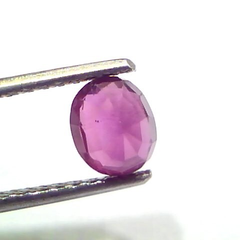 1.18 Ct Unheated Untreated Natural Madagaskar Ruby Gemstone