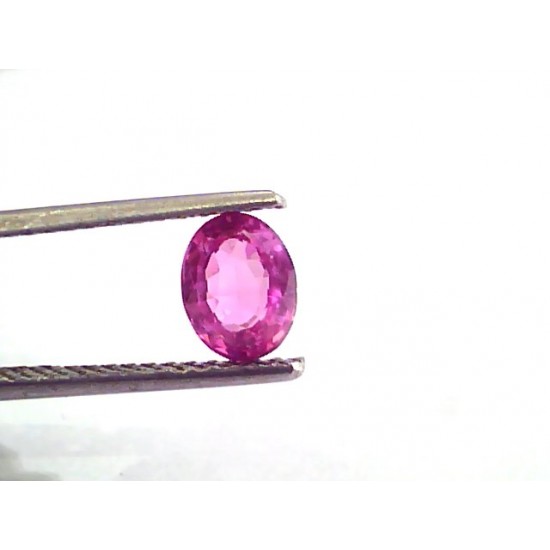 1.25 Ct Certified Unheated Untreated Natural Madagaskar Ruby