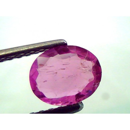 1.24 Ct Unheated Untreated Old Burma Mines Natural Ruby **RARE**