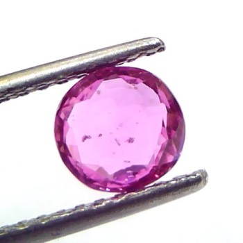 1.31 Ct GII Certified Unheated Untreated Natural Madagaskar Ruby A++