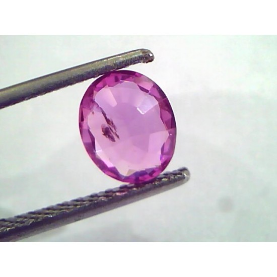 1.35 Ct Certified Unheated Untreated Natural Madagaskar Ruby