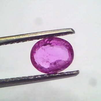 1.34 Ct Unheated Untreated Natural Madagaskar Ruby Manik Gems