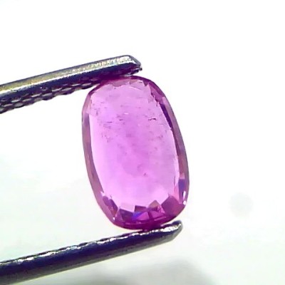 1.38 Ct GII Certified Unheated Untreted Natural Madagaskar Ruby Gems