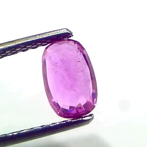 1.38 Ct GII Certified Unheated Untreted Natural Madagaskar Ruby Gems