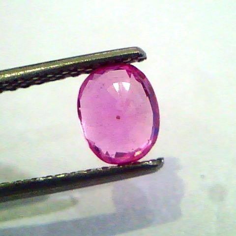 1.39 Ct Certified Unheated Untreated Natural Madagaskar Ruby