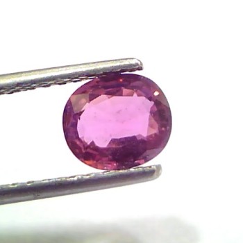 1.39 Ct Unheated Untreated Natural Madagaskar Ruby Gemstone
