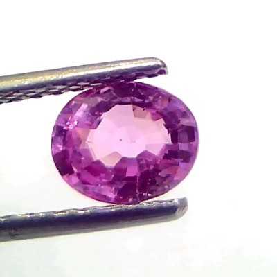 1.42 Ct Certified Unheated Untreted Natural Madagaskar Ruby Gems