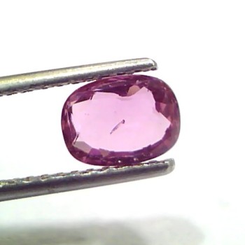 1.55 Ct Unheated Untreated Natural Madagaskar Ruby Gemstone