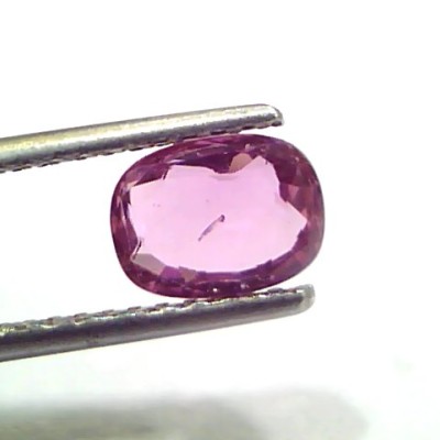 1.55 Ct Unheated Untreated Natural Madagaskar Ruby Gemstone