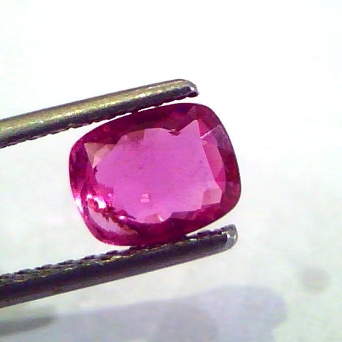 1.54 Ct 2.5 ratti Certified Unheated Untreated Natural Madagaskar Ruby