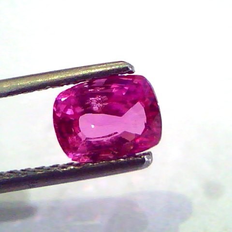 1.55 Ct 2.5 Ratti Certified Unheated Untreated Natural Madagaskar Ruby