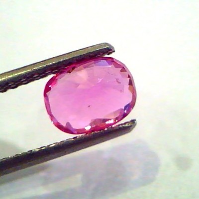 1.58 Ct Certified Unheated Untreated Natural Madagaskar Ruby