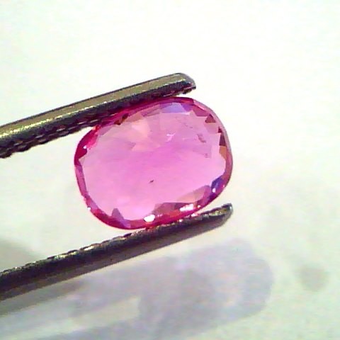 1.58 Ct Certified Unheated Untreated Natural Madagaskar Ruby