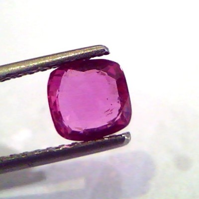1.61 Ct Certified Unheated Untreated Natural Madagaskar Ruby