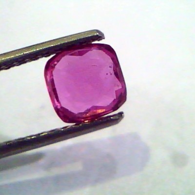 1.61 Ct Certified Unheated Untreated Natural Madagaskar Ruby
