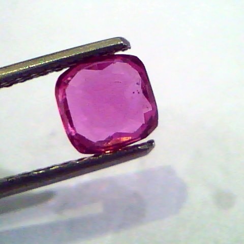 1.61 Ct Certified Unheated Untreated Natural Madagaskar Ruby