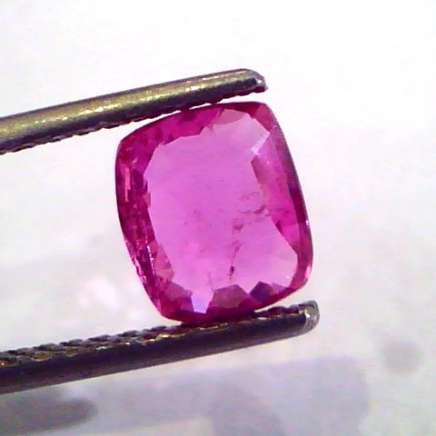 1.66 Ct Certified Unheated Untreated Natural Madagaskar Ruby