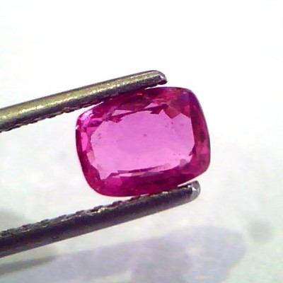 1.67 Ct 3 Ratti Certified Unheated Untreated Natural Madagaskar Ruby