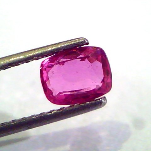 1.67 Ct 3 Ratti Certified Unheated Untreated Natural Madagaskar Ruby