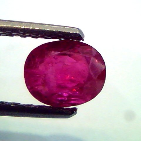 1.75 Ct Unheated Untreated Old Burma Mines Natural Ruby **RARE**