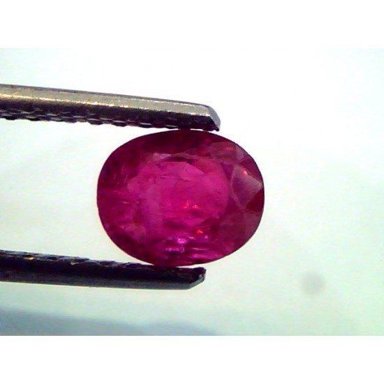 1.75 Ct Unheated Untreated Old Burma Mines Natural Ruby **RARE**