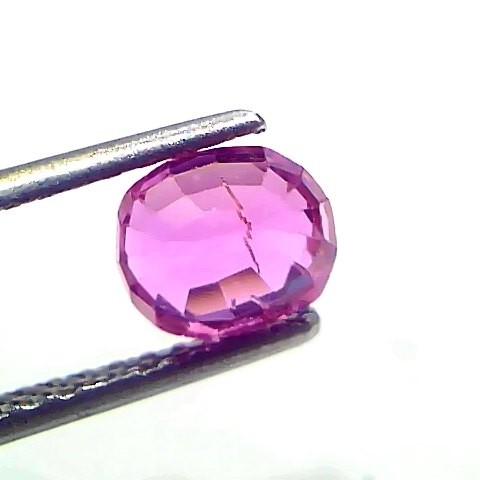 1.75 Ct GII Certified Unheated Untreted Natural Madagaskar Ruby Gems