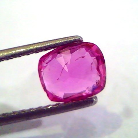 1.78 Ct 3 Rt Certified Unheated Untreated Natural Madagaskar Ruby Gem