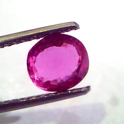 1.90 Ct 3.25 Rati Certified Unheated Untreated Natural Madagaskar Ruby