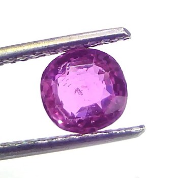 1.89 Ct GII Certified Unheated Untreted Natural Madagaskar Ruby Gems