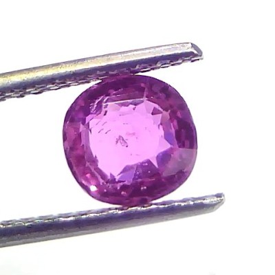 1.89 Ct GII Certified Unheated Untreted Natural Madagaskar Ruby Gems