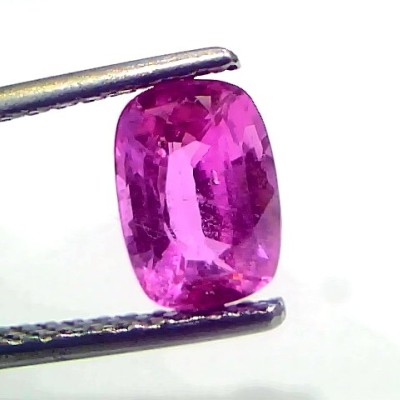 1.89 Ct Certified Unheated Untreted Natural Madagaskar Ruby Gems