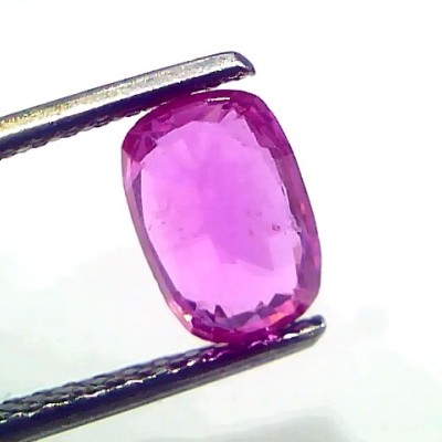 1.89 Ct Certified Unheated Untreted Natural Madagaskar Ruby Gems