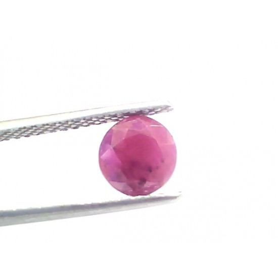1.94 Ct Certified Unheated Untreated Natural New Burma Ruby