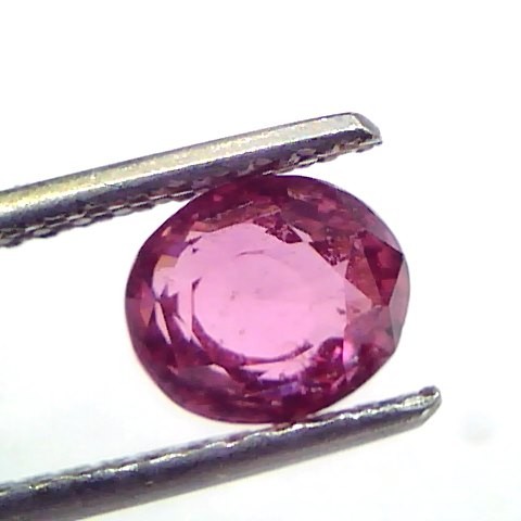 1.94 Ct GII Certified Unheated Untreated Natural Madagaskar Ruby AA++