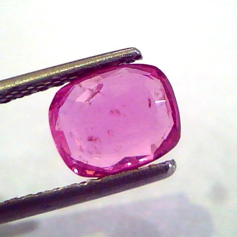1.98 Ct Certified Unheated Untreated Natural Madagaskar Ruby Stone