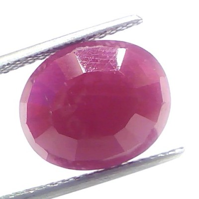 Huge 10.07 Ct Certified Unheated Untreated Natural New Burma Ruby