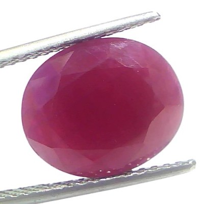 Huge 10.07 Ct Certified Unheated Untreated Natural New Burma Ruby