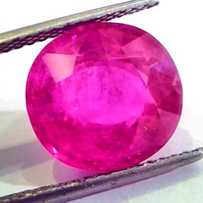 Huge 10.33 Ct Untreated Natural Old Burma Mines Rare Burma Ruby