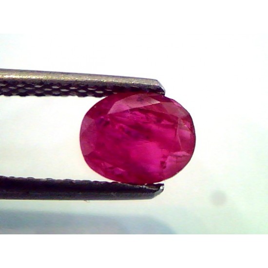 2.07 Ct Unheated Untreated Old Burma Mines Natural Ruby **RARE**
