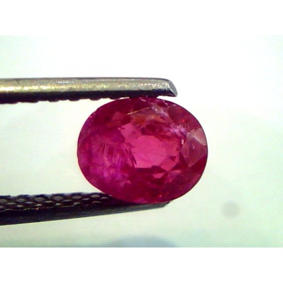 2.15 Ct Unheated Untreated Old Burma Mines Natural Ruby **RARE**