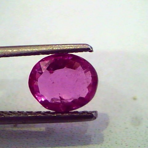 2.14 Ct Unheated Untreated Natural Madagaskar Pinkish Ruby **RARE**