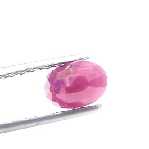 2.14 Ct Certified Unheated Untreated Natural New Burma Ruby