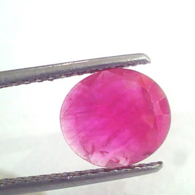 2.15 Ct Natural Old Burma Mines Ruby Gemstone Manik Stone