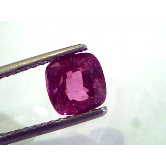 2.16 Ct 3.5 Rt Certified Unheated Untreated Natural Madagaskar Ruby
