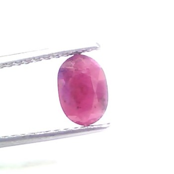2.23 Ct Certified Unheated Untreated Natural New Burma Ruby