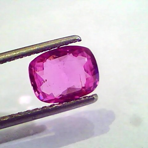 2.22 Ct Certified Unheated Untreated Natural Madagaskar Ruby